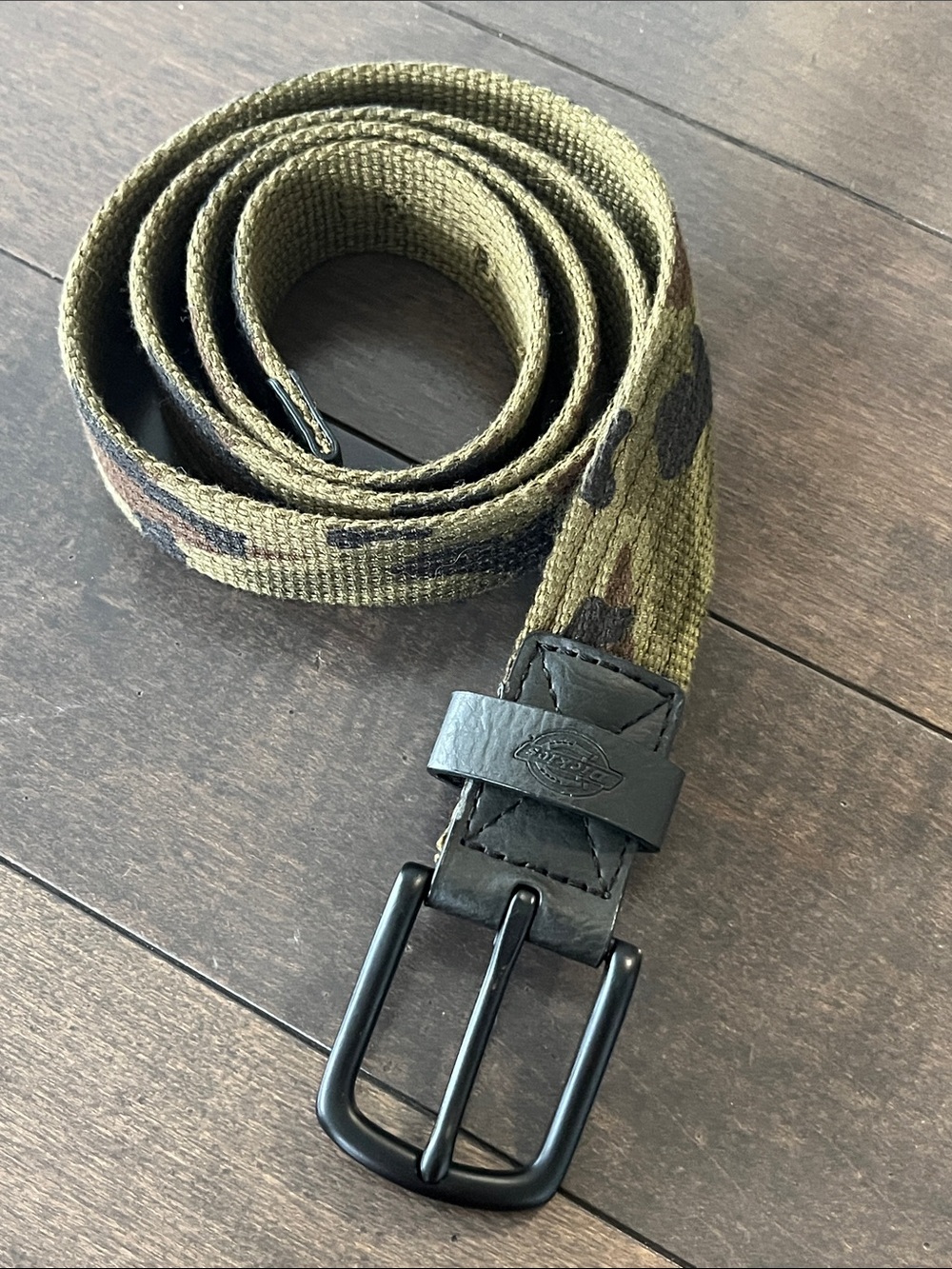 Dickies Men's Camo Canvas Web Belt